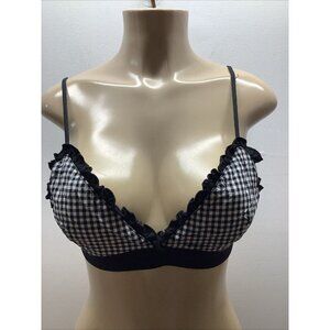 Forever 21 Womens Top Size Medium Spaghetti Strap W/Ruffle Trim Preloved